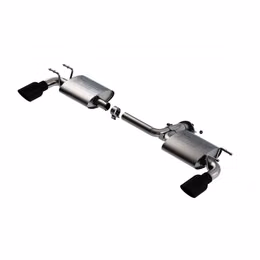 11970BC, BORLA 11970BC Axle-Back Exhaust System 2.5",2", S-Type (4" RD X 8" Black Chrome Tips) for MAZDA 3 2.5L i4 2019-2024 في الإمارات, دبي. Condition - new. Price 5,810 AED. Photo, seller contacts | AUTO.AE