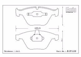 EIP120MX72, ENDLESS EIP120MX72 Front brake pads BMW Z4 E89 sDRIVE35i/35is/M3 E92 4.0/E90/E92 335i in UAE, Dubai. Condition - new. Price 1,170 AED. Photo, seller contacts | AUTO.AE