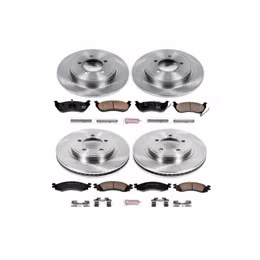 PWR-KOE1443, PowerStop Z17 Evolution Plus Stock Replacement Brake Kits for 2007-2010 MOUNTAINEER, EXPLORER SPORT TRAC, 2006-2010 EXPLORER - KOE1443 في الإمارات, دبي. Condition - new. Price 1,410 AED. Photo, seller contacts | AUTO.AE
