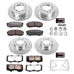 PWR-K2422-36, PowerStop Z36 Truck and Tow Brake Upgrade Kits for 2003-2009 4RUNNER, GX470 - K2422-36 в ОАЭ, Дубай. Состояние - новое. Цена 2 380 AED. Фото, контакты продавца | AUTO.AE