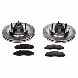 PWR-K1914, PowerStop Z23 Evolution Sport Brake Upgrade Kits for 2002 BLACKWOOD, 2000-2003 F-150, 2004 F-150 HERITAGE - K1914 in UAE, Dubai. Condition - new. Price 1,380 AED. Photo, seller contacts | AUTO.AE