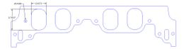 FOG-8414-2, Flatout Gaskets Intake Gaskets 8414.2 в ОАЭ, Дубай. Состояние - новое. Цена 270 AED. Фото, контакты продавца | AUTO.AE