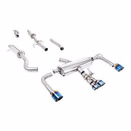 SSXTY166, MILLTEK SSXTY166 Cat-Back Exhaust, 3" (Blue Titanium GT Tips) for TOYOTA GR Corolla 1.6 Turbo 2023- in UAE, Dubai. Condition - new. Price 20,150 AED. Photo, seller contacts | AUTO.AE