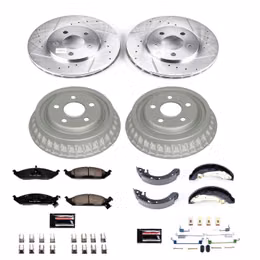 PWR-K15143DK, PowerStop Z23 Evolution Sport Disc and Drum Brake Upgrade Kits for 1996 BREEZE, 1995-1996 STRATUS - K15143DK в ОАЭ, Дубай. Состояние - новое. Цена 1 280 AED. Фото, контакты продавца | AUTO.AE