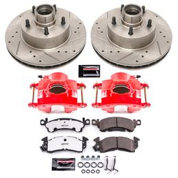 PWR-KC2908-26, PowerStop Z26 Street Warrior Brake Upgrade Kits with Calipers KC2908-26 в ОАЭ, Дубай. Состояние - новое. Цена 2 430 AED. Фото, контакты продавца | AUTO.AE