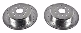 PWR-JBR-717XPR, PowerStop Evolution Drilled and Slotted Rotors JBR717XPR in UAE, Dubai. Condition - new. Price 740 AED. Photo, seller contacts | AUTO.AE