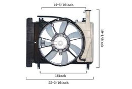 RDR-6034148, Agility Auto Parts Fan Assemblies for 2008-2014 XD, 2007-2015 YARIS - 6034148 في الإمارات, دبي. Condition - new. Price 490 AED. Photo, seller contacts | AUTO.AE