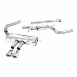 SSXFD122, MILLTEK SSXFD122 Cat-Back Exhaust, 3'' (Dual GT-100 Polished Tips) for FORD Focus ST Estate / Sedan / Limosine 2012-2018 في الإمارات, دبي. Condition - new. Price 6,570 AED. Photo, seller contacts | AUTO.AE
