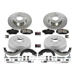 PWR-K15129DK, PowerStop Z23 Evolution Sport Disc and Drum Brake Upgrade Kits for 1995-1998 WINDSTAR - K15129DK в ОАЭ, Дубай. Состояние - новое. Цена 1 900 AED. Фото, контакты продавца | AUTO.AE
