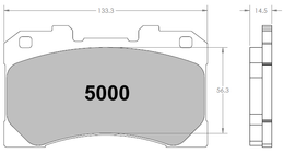 5000.331.15.44, PFC 5000.331.15.44 Front Brake Pads for TOYOTA GR Yaris (GXPA16) / GR Corolla (E210) (331 compound,, 15 mm) في الإمارات, دبي. Condition - new. Price 2,800 AED. Photo, seller contacts | AUTO.AE