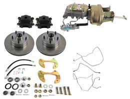 CLP-5864CBK-S-7, Classic Performance 1955-64 Chevy Fullsize Car Complete Stock Spindle Disc Brake Kits 5864CBK-S-7 في الإمارات, دبي. Condition - new. Price 3,440 AED. Photo, seller contacts | AUTO.AE