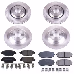 PWR-KOE7610, PowerStop Z17 Evolution Plus Stock Replacement Brake Kits for 2016-2023 CX-9 - KOE7610 in UAE, Dubai. Condition - new. Price 1,580 AED. Photo, seller contacts | AUTO.AE