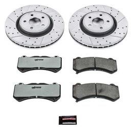 PWR-K5957-26, PowerStop Z26 Street Warrior Brake Upgrade Kits for 2018-2020 DURANGO, 2012-2020 GRAND CHEROKEE - K5957-26 in UAE, Dubai. Condition - new. Price 2,180 AED. Photo, seller contacts | AUTO.AE