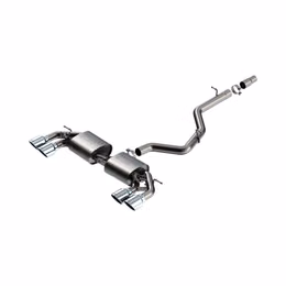 141029, BORLA 141029 Cat-Back Exhaust 3", 2.50", S-Type (4.5" Bright Chrome Tips) for VW Golf R (Mk8) 2022-2025 in UAE, Dubai. Condition - new. Price 10,470 AED. Photo, seller contacts | AUTO.AE