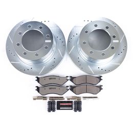 PWR-K5490-36, PowerStop Z36 Truck and Tow Brake Upgrade Kits for 2003-2008 RAM 3500, RAM 2500, 2006-2008 RAM 1500 - K5490-36 في الإمارات, دبي. Condition - new. Price 1,770 AED. Photo, seller contacts | AUTO.AE