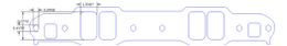 FOG-8412-2, Flatout Gaskets Intake Gaskets 8412.2 в ОАЭ, Дубай. Состояние - новое. Цена 280 AED. Фото, контакты продавца | AUTO.AE