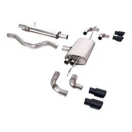 SSXLR101, MILLTEK SSXLR101 Filter-Back Exhaust, 3" (Cerakote Black GT-90 Trims) for LAND ROVER Defender 110 P400 2020- في الإمارات, دبي. Condition - new. Price 13,500 AED. Photo, seller contacts | AUTO.AE