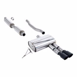 SSXM486, MILLTEK SSXM486 Cat-Back Exhaust, 2.75" (Cerakote Black Tips) for MINI Cooper S (F55) 2014– في الإمارات, دبي. Condition - new. Price 9,620 AED. Photo, seller contacts | AUTO.AE