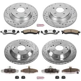 PWR-K1518-26, PowerStop Z26 Street Warrior Brake Upgrade Kits for 1988-1995 CORVETTE - K1518-26 в ОАЭ, Дубай. Состояние - новое. Цена 2 060 AED. Фото, контакты продавца | AUTO.AE