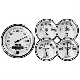 ATM-1200, AutoMeter Old Tyme White II Analog Gauge Kits 1200 في الإمارات, دبي. Condition - new. Price ⁦2,760 AED⁩. Photo, seller contacts | AUTO.AE