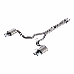 140962, BORLA 140962 Cat-Back Exhaust 3", S-Type (4" Bright Chrome Tips) for FORD Mustang GT 5.0L V8 2024- في الإمارات, دبي. Condition - new. Price 12,590 AED. Photo, seller contacts | AUTO.AE
