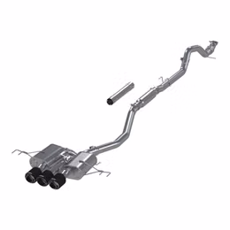 S49023CF, MBRP S49023CF Cat-Back 3" Armor Pro (T304 Stainless Steel / Triple with Carbon End Tips) for HONDA Civic Type-R (FL5) 2023- in UAE, Dubai. Condition - new. Price 12,220 AED. Photo, seller contacts | AUTO.AE