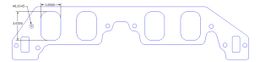 FOG-8190, Flatout Gaskets Intake Gaskets 8190 в ОАЭ, Дубай. Состояние - новое. Цена 150 AED. Фото, контакты продавца | AUTO.AE