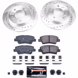 PWR-K8331, PowerStop Z23 Evolution Sport Brake Upgrade Kits for 2020-2023 FORTE, 2019-2021 VELOSTER - K8331 in UAE, Dubai. Condition - new. Price 470 AED. Photo, seller contacts | AUTO.AE
