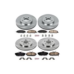 PWR-KOE5450, PowerStop Z17 Evolution Plus Stock Replacement Brake Kits for 2011-2014 MUSTANG - KOE5450 في الإمارات, دبي. Condition - new. Price 1,390 AED. Photo, seller contacts | AUTO.AE