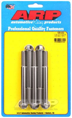 626-4250, ARP 626-4250 SAE Bolt Kit 7/16-14 X 4.250 hex SS bolts в ОАЭ, Дубай. Состояние - новое. Цена 320 AED. Фото, контакты продавца | AUTO.AE