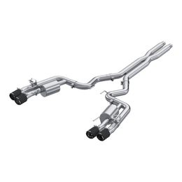 S72553CF, MBRP S72553CF Cat-Back 3" Armor Pro (T304 Stainless Steel / Quad with Carbon End Tips) for FORD Mustang GT 5.0L (S650) 2024- في الإمارات, دبي. Condition - new. Price 11,100 AED. Photo, seller contacts | AUTO.AE