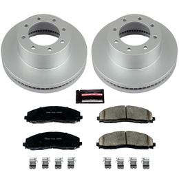 PWR-CRK6403, PowerStop Z17 Evolution Plus GEOMET Coated Brake Kits for 2012-2022 F-250 SUPER DUTY, 2013-2022 F-350 SUPER DUTY, 2013-2016 F-450 SUPER DUTY - CRK6403 in UAE, Dubai. Condition - new. Price 1,930 AED. Photo, seller contacts | AUTO.AE