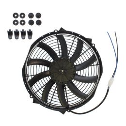 SUM-381142, 12 Inch 1,706 CFM Summit Racing™ Low-Profile High CFM Electric Fan SUM-381142 в ОАЭ, Дубай. Состояние - новое. Цена ⁦800 AED⁩. Фото, контакты продавца | AUTO.AE