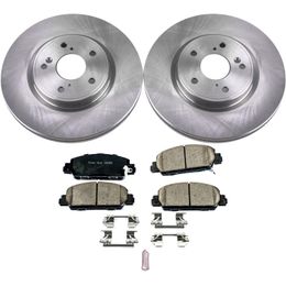 PWR-KOE8165, PowerStop Z17 Evolution Plus Stock Replacement Brake Kits for 2018-2025 ACCORD, 2022-2024 CIVIC, 2023-2025 INTEGRA - KOE8165 in UAE, Dubai. Condition - new. Price 790 AED. Photo, seller contacts | AUTO.AE