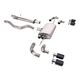 SSXLR104, MILLTEK SSXLR104 Filter-Back Exhaust, 3" (Carbon JET-90 Trims) for LAND ROVER Defender 110 P400 2020- في الإمارات, دبي. Condition - new. Price 13,900 AED. Photo, seller contacts | AUTO.AE