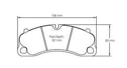 4924-RST3, PAGID 4924-RST3 Front brake pads RST3 PORSCHE 991 Turbo, GT3, 981 GT4 (iron) / 718 Cayman GT4 4.0 [982] [cast iron brakes] / 992 3.0 Carrera 4S في الإمارات, دبي. Condition - new. Price 2,490 AED. Photo, seller contacts | AUTO.AE