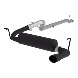 S5526BLK, MBRP S5526BLK Cat-Back 2.5" Armor BLK (Black-Coated Aluminized Steel / Single) for JEEP Wrangler Rubicon (JK) 2012-2018 في الإمارات, دبي. Condition - new. Price 3,350 AED. Photo, seller contacts | AUTO.AE