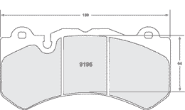 9196.01.17.44, PFC 9196.01.17.44 Brake pads RACE 01 CMPD 17mm AUDI RS6 C7 quattro 2013 в ОАЭ, Дубай. Состояние - новое. Цена 3 710 AED. Фото, контакты продавца | AUTO.AE