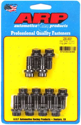 230-3001, ARP 230-3001 Ring Gear Bolt Kit for GM 8.2? 10 & 12 bolt. 0.800? UHL. 8740. 12pt في الإمارات, دبي. Condition - new. Price 280 AED. Photo, seller contacts | AUTO.AE