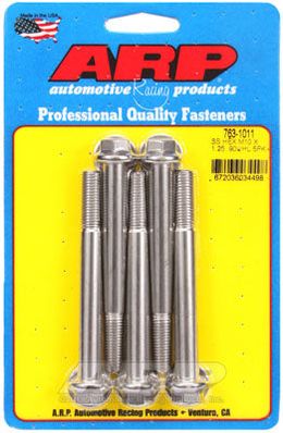 763-1011, ARP 763-1011 Metric Thread Bolt Kit M10 x 1.25 x 90 hex SS bolts в ОАЭ, Дубай. Состояние - новое. Цена 300 AED. Фото, контакты продавца | AUTO.AE