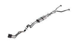 140940CFBA, BORLA 140940CFBA Exhaust System Cat-Back "ATAK" D RD AC S 2.50" TIP: 4.50" RD X 10.00" CARBON FIBER BLACK ANODIZED for TOYOTA TUNDRA '22-'24 3.4L V6 AT 2+4WD 4DR CCSB+ECSTB WB 145.7" في الإمارات, دبي. Condition - new. Price 13,170 AED. Photo, seller contacts | AUTO.AE