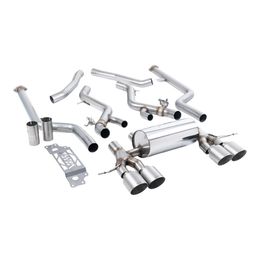 SSXBM1308, MILLTEK SSXBM1308 Cat-Back Exhaust, 3" (Brushed Titanium GT-115 Trims) for BMW M2 (G87) Non-OPF/GPF في الإمارات, دبي. Condition - new. Price 24,710 AED. Photo, seller contacts | AUTO.AE
