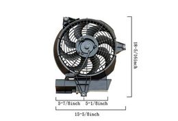 RDR-6020109, Agility Auto Parts Fan Assemblies for 2001-2006 SANTA FE - 6020109 в ОАЭ, Дубай. Состояние - новое. Цена 410 AED. Фото, контакты продавца | AUTO.AE