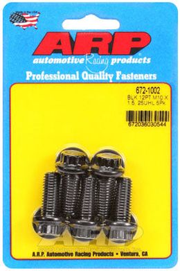 672-1002, ARP 672-1002 Metric Thread Bolt Kit M10 x 1.50 x 25 12pt black oxide bolts в ОАЭ, Дубай. Состояние - новое. Цена 200 AED. Фото, контакты продавца | AUTO.AE