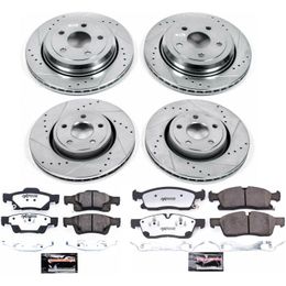 PWR-K7136-36, PowerStop Z36 Truck and Tow Brake Upgrade Kits for 2021-2024 DURANGO, 2016-2021 GRAND CHEROKEE, 2022 GRAND CHEROKEE WK - K7136-36 في الإمارات, دبي. Condition - new. Price 3,130 AED. Photo, seller contacts | AUTO.AE