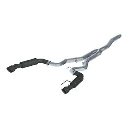 S7275BLK, MBRP S7275BLK Cat-Back 3" Armor BLK (Black-Coated Aluminized Steel / Dual) for FORD Mustang 2.3 EcoBoost 2019- في الإمارات, دبي. Condition - new. Price 5,530 AED. Photo, seller contacts | AUTO.AE