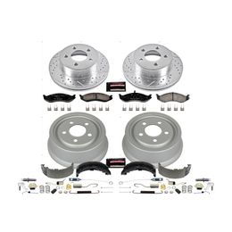 PWR-K15075DK, PowerStop Z23 Evolution Sport Disc and Drum Brake Upgrade Kits for 1999-2001 CHEROKEE, 1999-2000 WRANGLER - K15075DK в ОАЭ, Дубай. Состояние - новое. Цена 1 790 AED. Фото, контакты продавца | AUTO.AE
