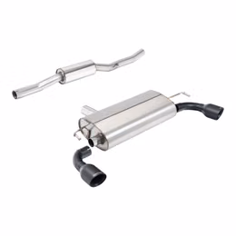 SSXVW775, MILLTEK SSXVW775 Cat-Back Exhaust, 2.5" (GT-100 Cerakote Black Slash Cut Tips) for VW Golf R32 (MK4) в ОАЭ, Дубай. Состояние - новое. Цена 6 900 AED. Фото, контакты продавца | AUTO.AE