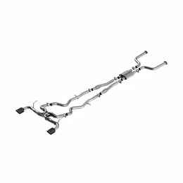 140978CFBA, BORLA 140978CFBA Cat-Back Exhaust System 2.50", ATAK (4.50" RD x 7.75" Carbon Fiber Black Anodized Tips) for INFINITI Q50 3.0L V6 2016-2024 in UAE, Dubai. Condition - new. Price 11,510 AED. Photo, seller contacts | AUTO.AE