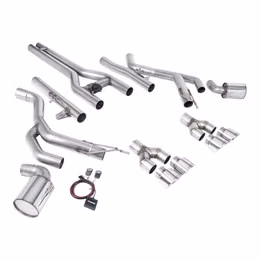 SSXDOD101, MILLTEK SSXDOD101 Front Pipe-Back Exhaust, 3" (Polished GT-100 Tips) for DODGE Challenger SRT Hellcat 2015-2022 in UAE, Dubai. Condition - new. Price 22,310 AED. Photo, seller contacts | AUTO.AE